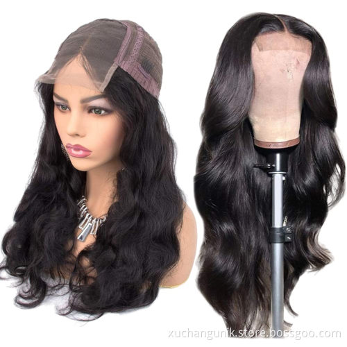 Uniky Honey Blond 4x4 Lace Front Wigs For Black Women Body Wave Raw Virgin Human Hair Lace Wigs